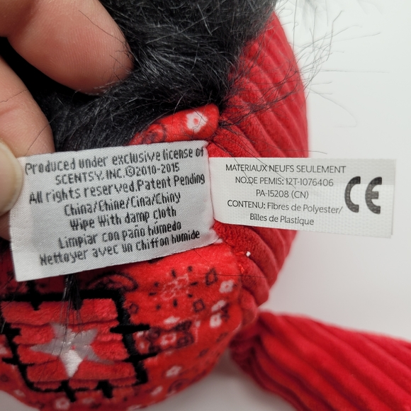 SCENTSY | Buddy Bandit the Horse retired red plush stuffed animal w scent pak - Picture 5 of 9